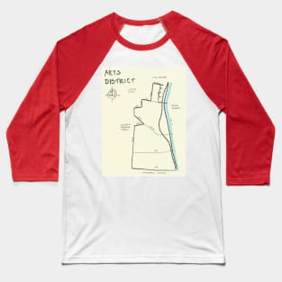 Arts District Baseball T-Shirt